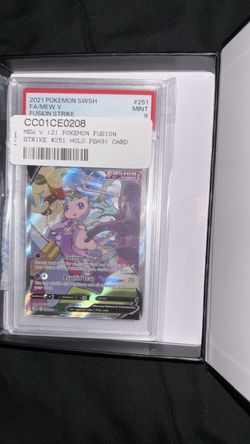 Mew V Pokémon card