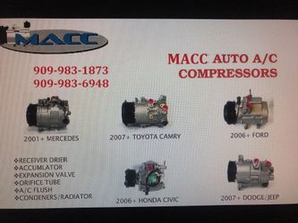 a/c compressor starting at $100 and up! Reman and used