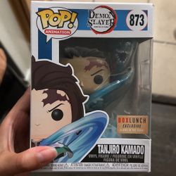 Tanjiro Kamado Boxlunch Exclusive Funko Pop Some Damage 
