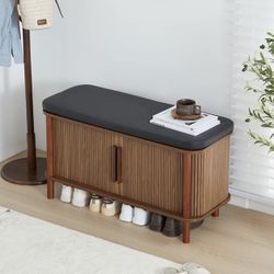 8 Pair Shoe Storage Bench