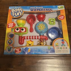 Vokodo Bath Fun Water Spraying Waterfall Toy Set – Brand New in Box Make bath time the best part of the day with this interactive Vokodo Water Sprayin