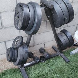 weights and bench