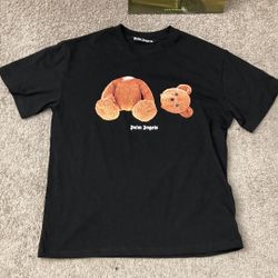 Palm Angels Teddy Bear Logo Shirt 