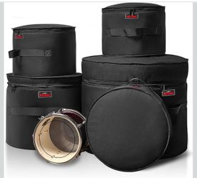 NEW 5-PIECE DRUM BAG SET FOR SALE!