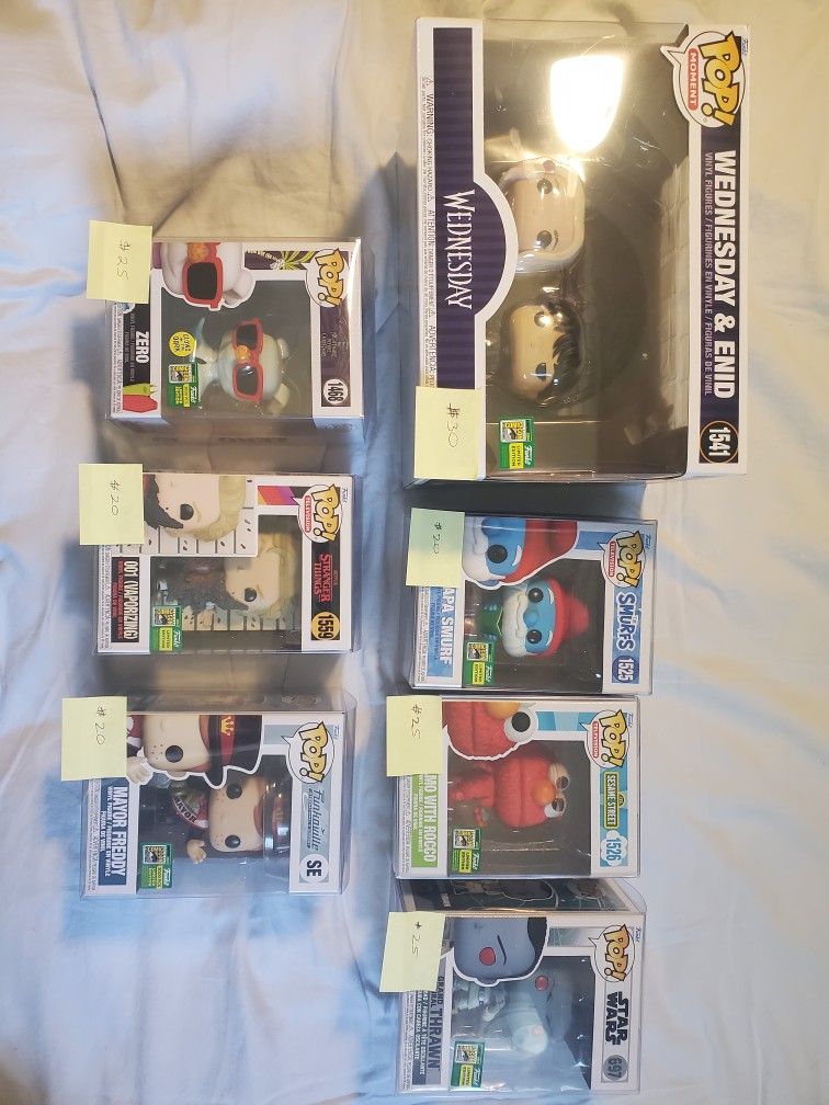 Comic Con Funko Pops