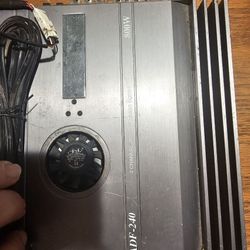 Amplifiers and a TV electronics