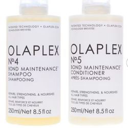 Olaplex No. 4 Bond Maintenance Shampoo & #5 Conditioner 8.5 Fl Oz