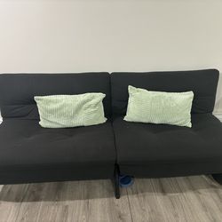 Black futon