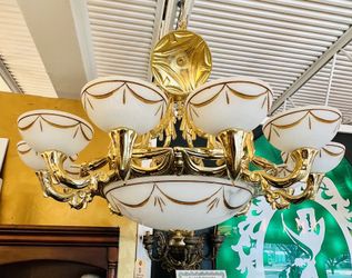 Alabaster Chandelier OFFER!!!