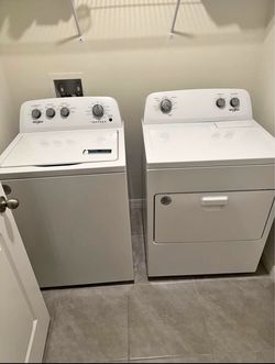 Washer And Electric Dryer