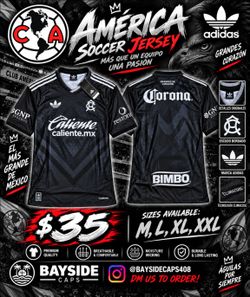Brand New Adidas América Soccer Jersey, Bimbo America Soccer Jerseys, Soccer Jerseys, Jerseys, Soccer