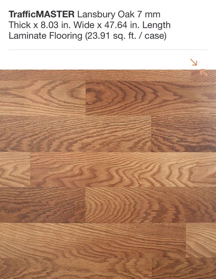 Trafficmaster Lansbury Oak Laminate, Lansbury Oak Laminate Flooring
