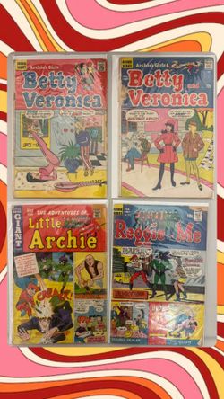 (1960s) Archie vintage 4 issue low grade comic book lot
