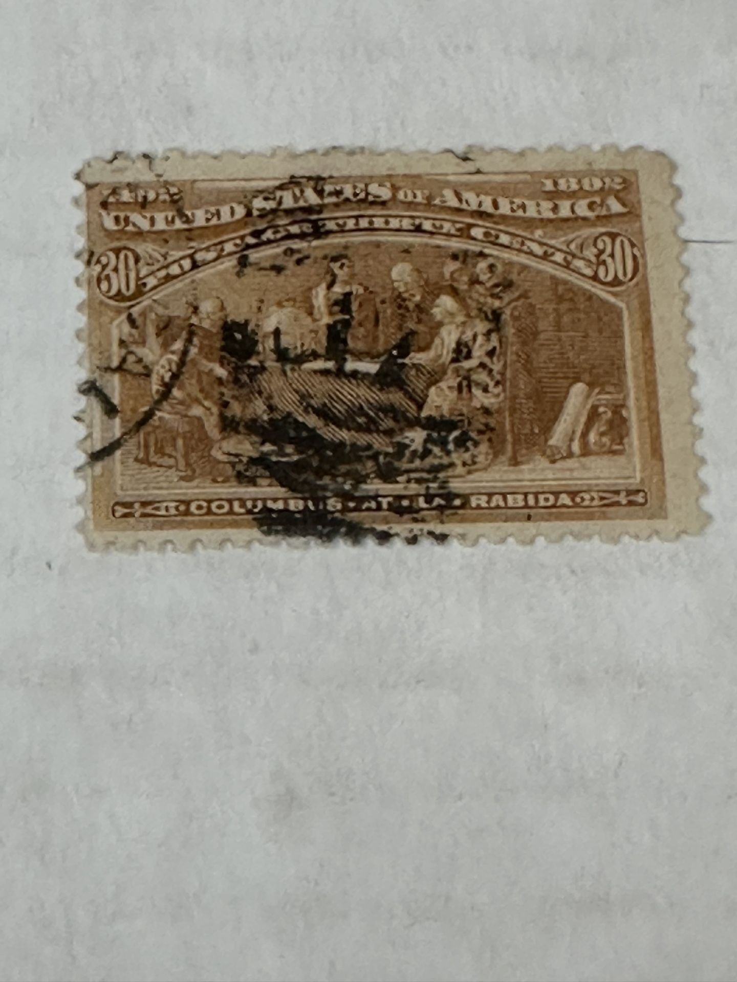 United States 1893 Columbus Expedition 239 30 Cent Used Stamp