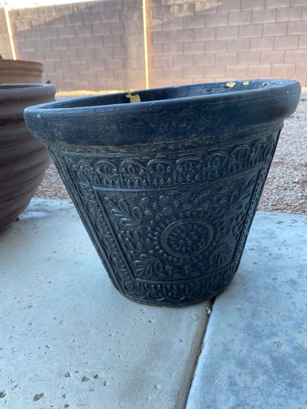 styrofoam planter. light weight. 12x10 for sale in phoenix