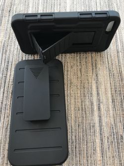 Brand New, Unused iPhone 5, 5S or 5SE Swivel Belt Clip with Holster Case with kick stand