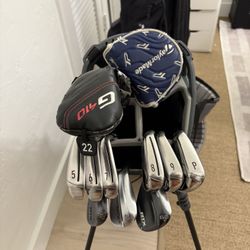 Left handed Golf Club Set - Irons, Wedges, Hybrid, Putter, Bag