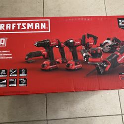 Craftsman 8 Tool Combo Kit 