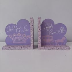 Wood Nursery Room Book Ends