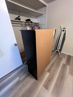 FREEE toddler bed and brown dresser