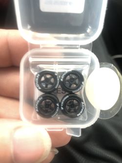 Spoon sw388 rubber tires premium 1/64 wheels (slips)