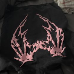 Men’s Small Comfy Hoodie Brand New 100% Cotton And Full Puff Print