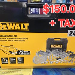 BRAND NEW DEWALT 247 PIECE MECHANIC TOOL KIT 