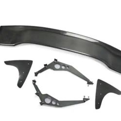 Fiberglass Rear Wing Spoiler (Unpainted)