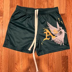Angel Green Shorts Size- Medium 