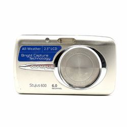 Vintage Olympus Stylus 600 Digital Camera Digi Cam
