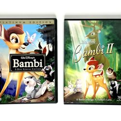 Bambi DVD and Bambi II DVD