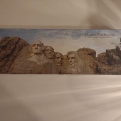 Mount Rushmore Panoramic Jigsaw Puzzle 