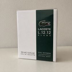 Lacoste L.12.12 Blanc Eau Intense 100ml – New & Sealed