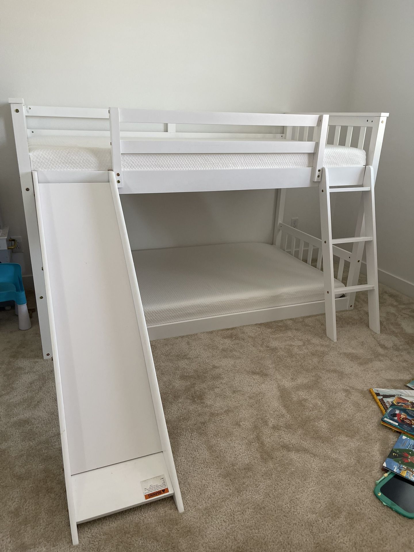 Twin Bunk With Slide