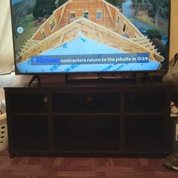 Black TV Stand