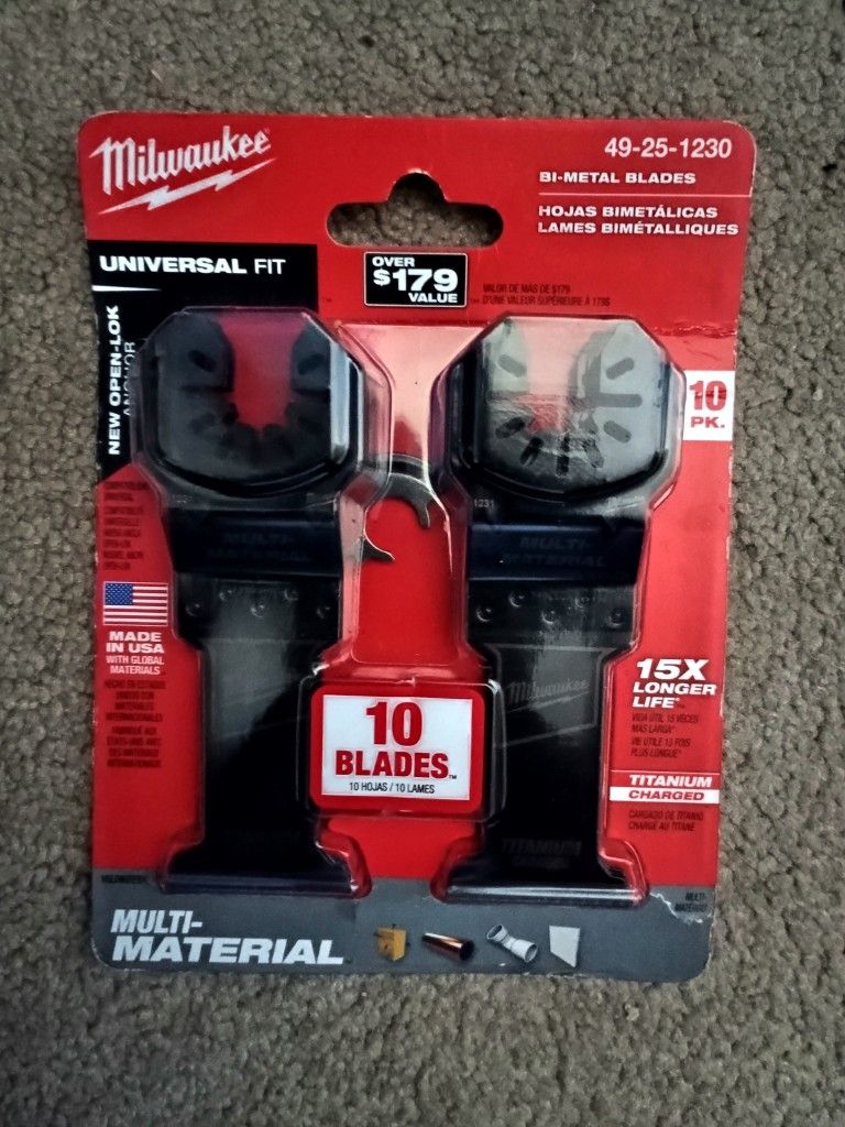 Multi Tool Blades/Damaged Frieght