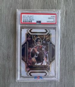 2021 PANINI SELECT WHITE PRIZM DAVIS MILLS