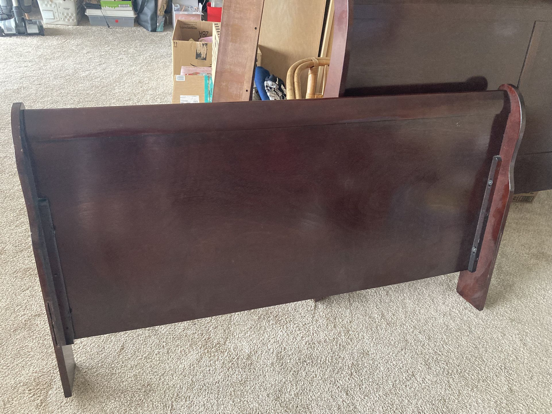 Ashley Furniture Queen Bed Frame Cherry