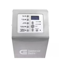 Low Voltage 200-Watt Stainless Steel Landscape Lighting Transformer with Dusk to Dawn Sensor