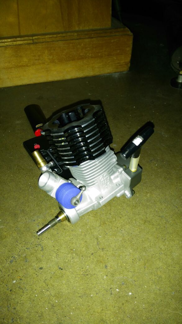 OS Max RG .21 Gas powered dc mc