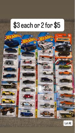 $3 Hot Wheels