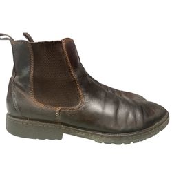 BORN Leather Chelsea Boots Brown Men’s Size 11.5 M