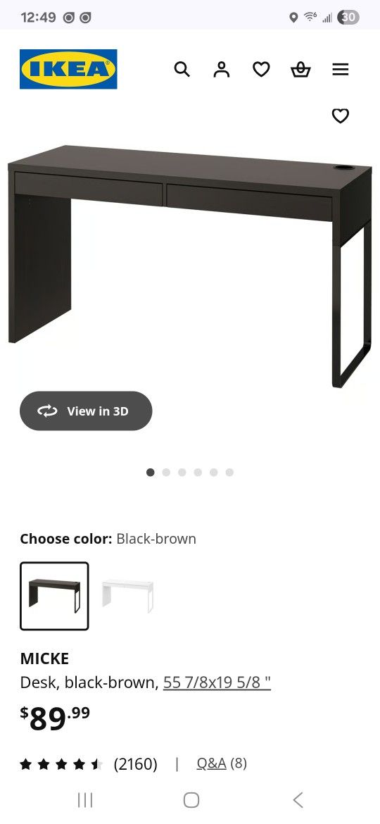 Ikea Desk