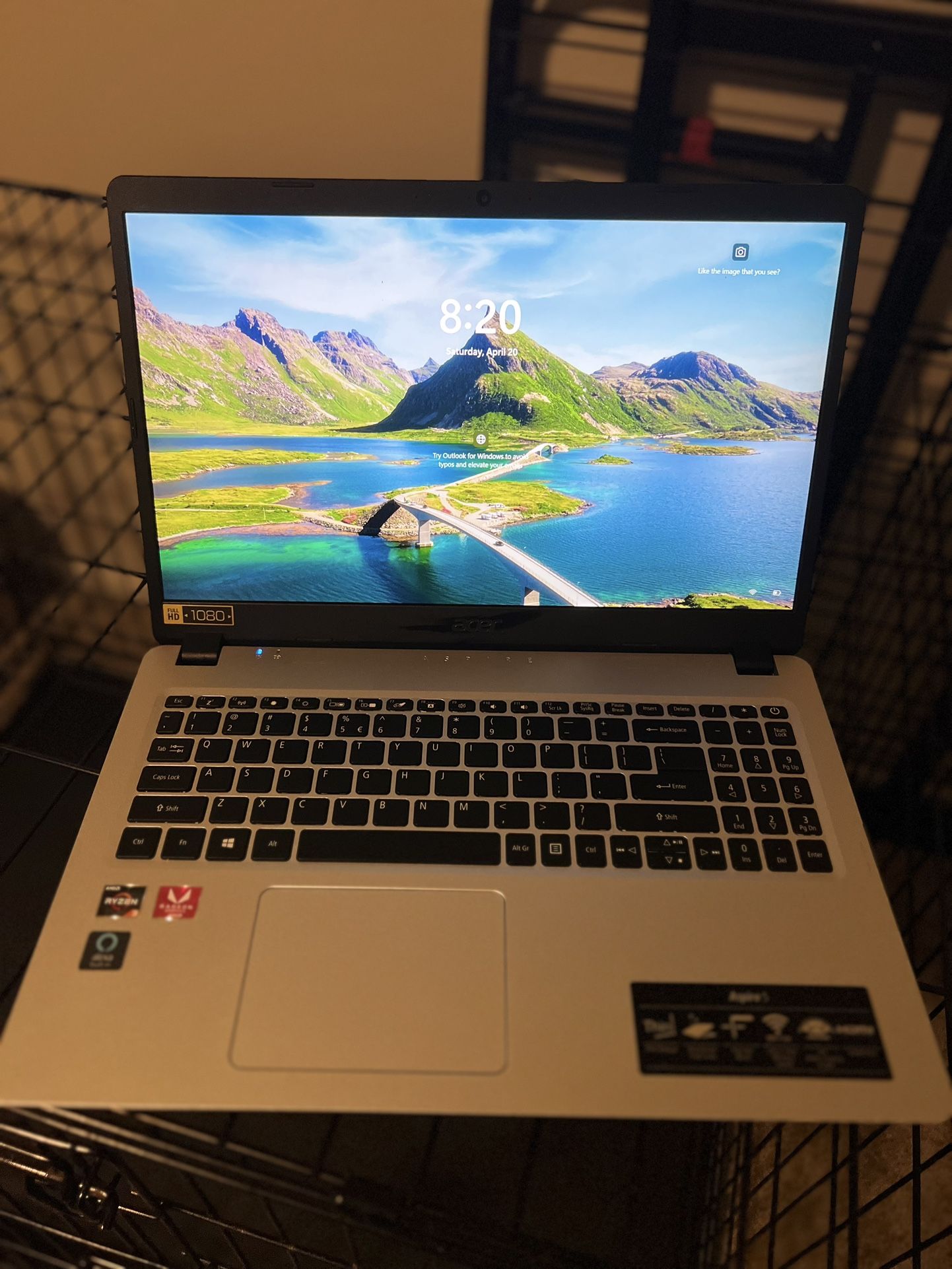 Acer Aspire 5 Slim Laptop, Silver