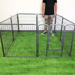 (New in Box) $100 Heavy-Duty Dog Pet Playpen 8-Panels X (32” Tall X 32” Wide)
