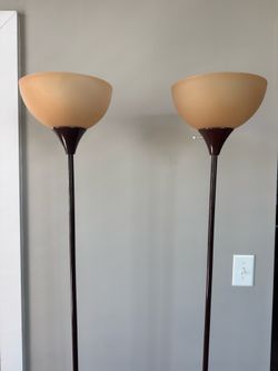 Floor Lamps x2
