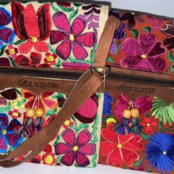 Flower  Embroidered Bags