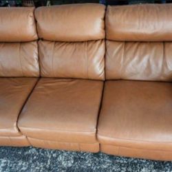 Leather Couch 