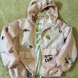 Zara Girls Rain Jacket Size7