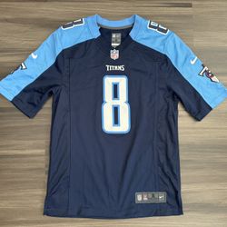 Nike On Field Tennessee Titans Marcus Mariota #8 Home Jersey Men’s Small 